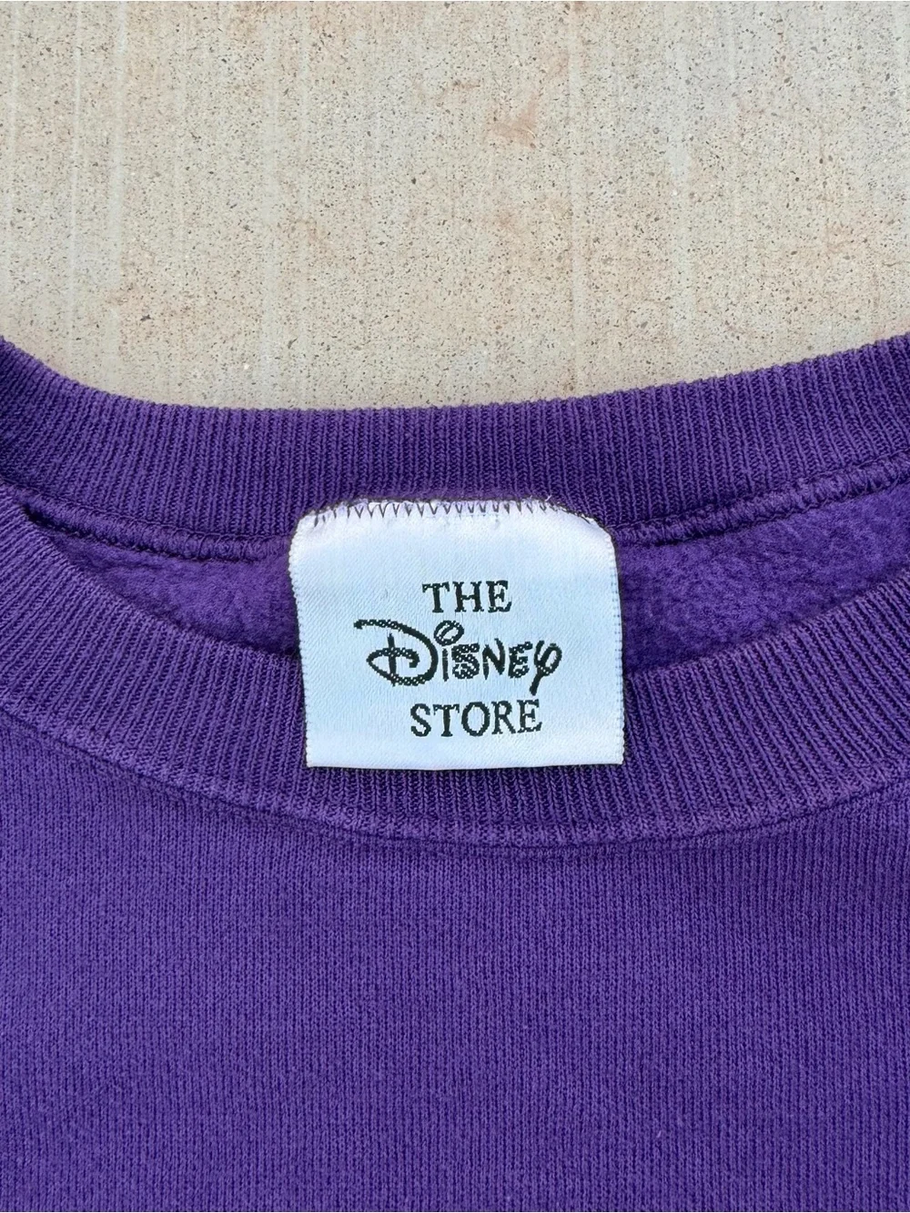 Vintage 90s Disney Dopey Dwarf Snow White Sweatshirt Purple Size Large